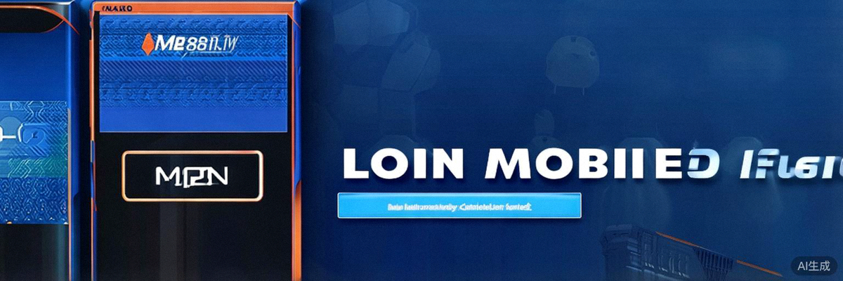 Banner panduan login M88 Mobile Indonesia untuk akses taruhan olahraga MSports di smartphone