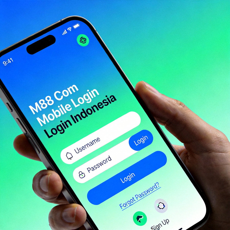 Tampilan live casino M88 di ponsel dengan dealer langsung dan kontrol permainan yang intuitif