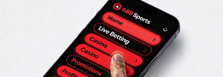 Demo animasi navigasi menu M88 Sports di perangkat mobile yang smooth dan responsif